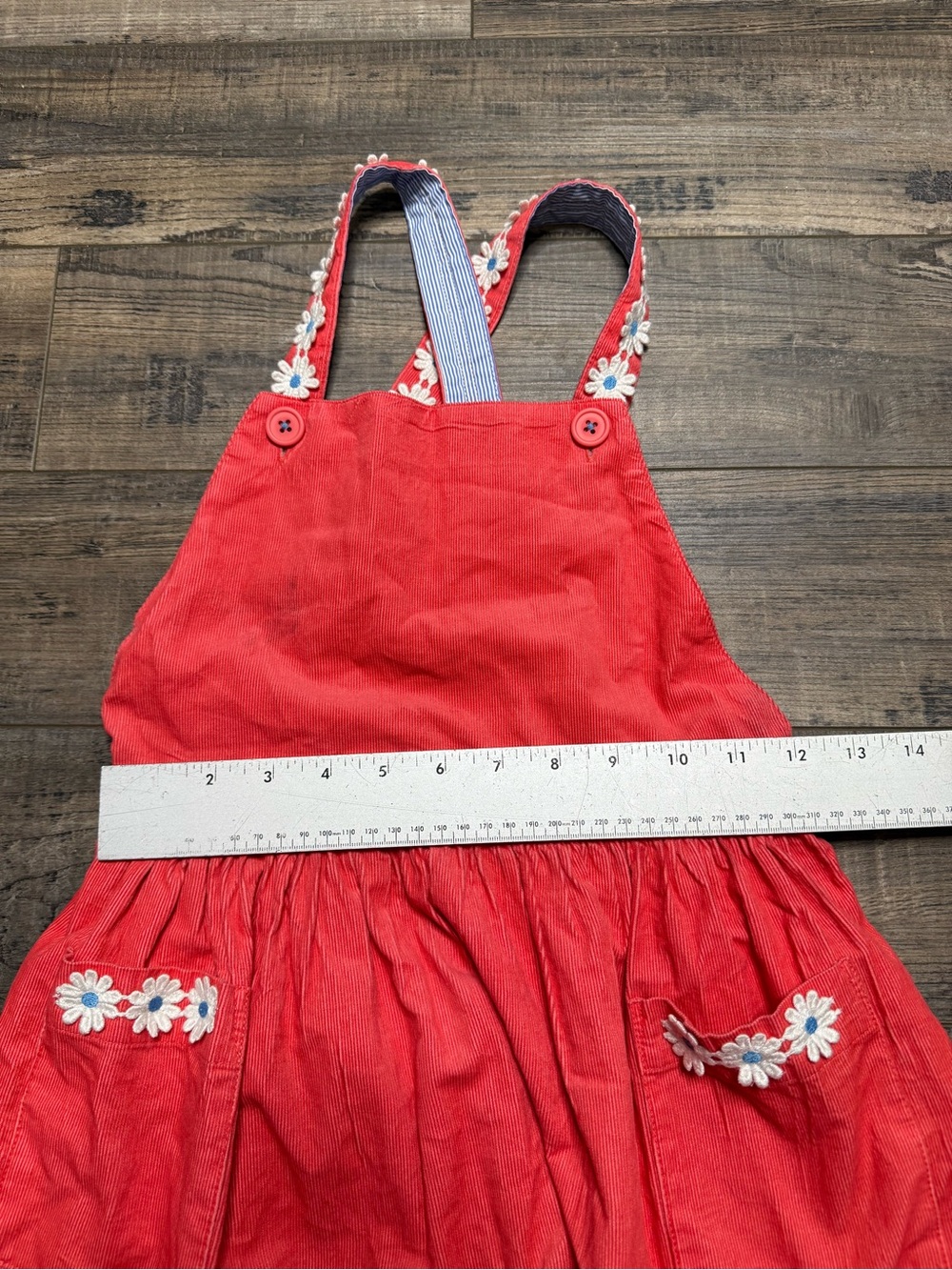 Mini Boden Corduroy Dress Girl's Size 9-10 Years - Picture 6 of 11